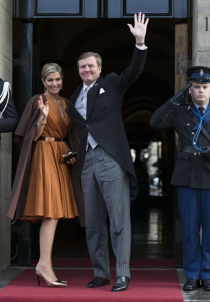 Queen Maxima's Orange Dress | Pictures