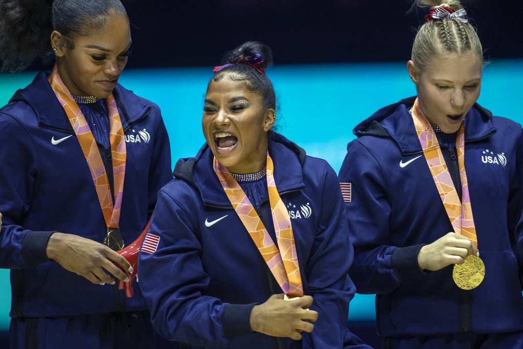 美国女子体操队赢得连续第六个黄金