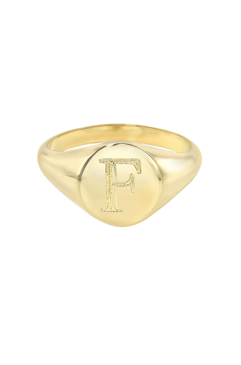 For the Ring Collectors: Zoe Lev Small Signet Ring