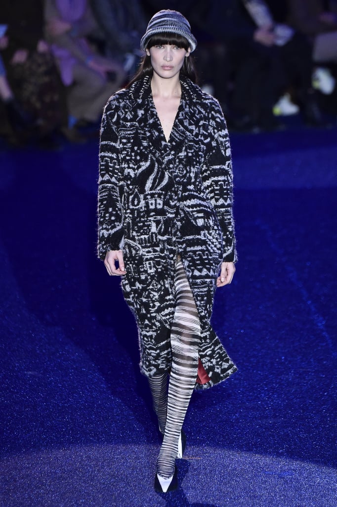 Bella Hadid Walking the Missoni Runway at Milan Fashion Week Autumn/Winter 2019/2020