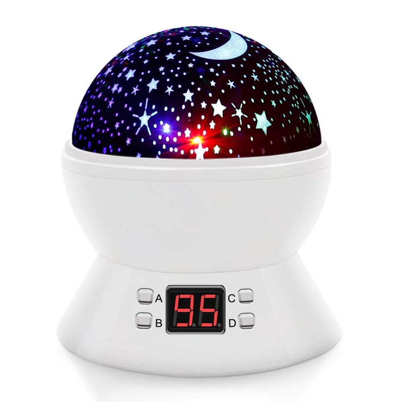 Rotating Star Sky Projection Night Light