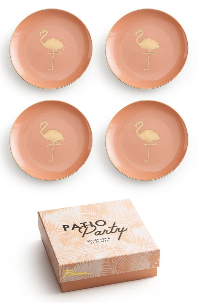 Rosanna Flamingo Appetizer Plates ($60)