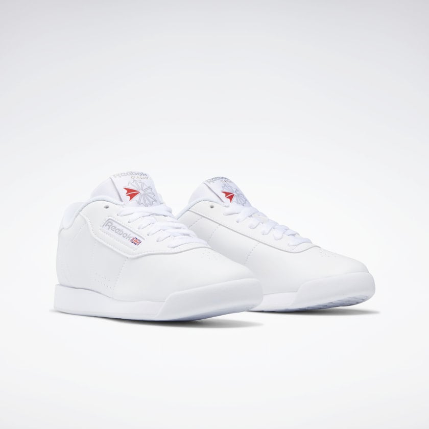 Shop Reebok's White Princess Sneakers