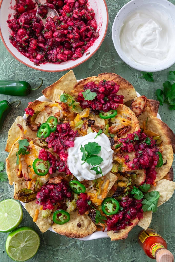 Thanksgiving Leftover Turkey Nachos