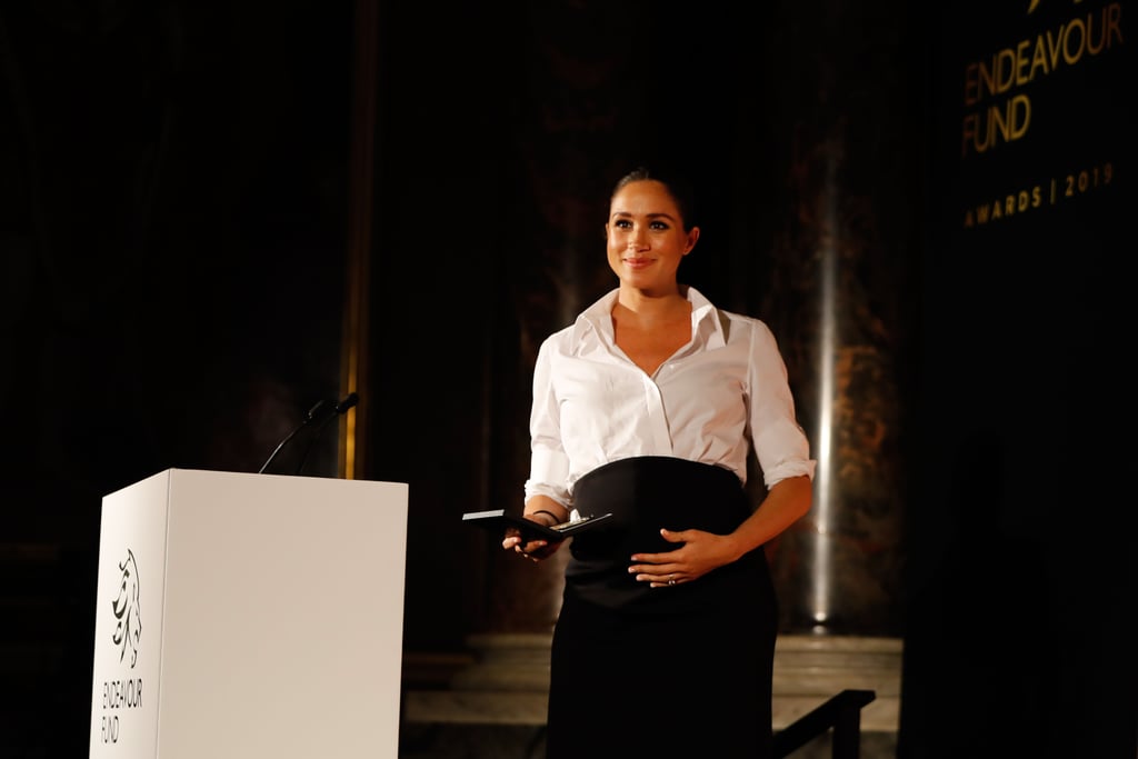 Prince Harry and Meghan Markle at Endeavour Awards Feb. 2019