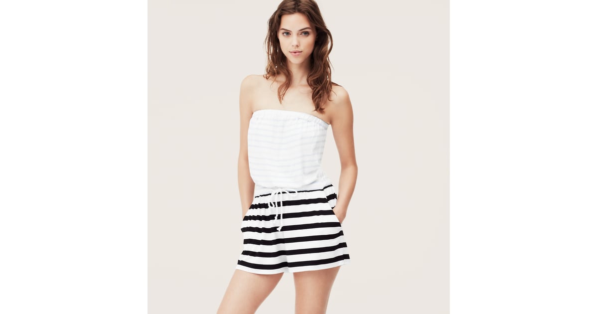 strapless romper pants