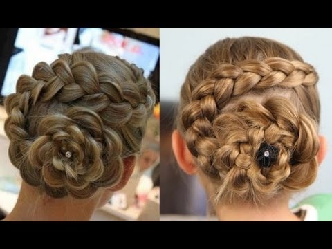 Dutch Flower Braid Tutorial