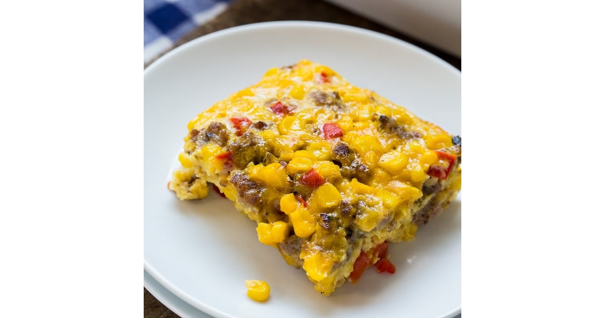 Corn And Sausage Pudding Corn Casserole Recipes Popsugar Food