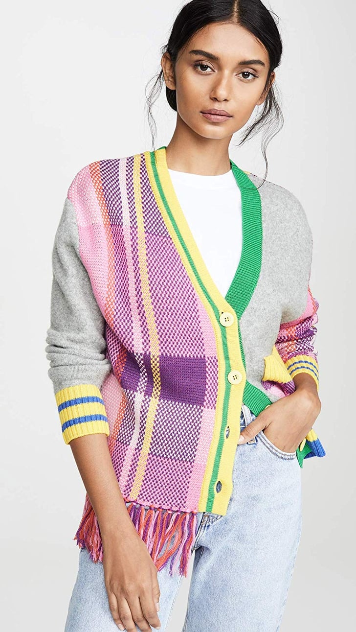 MIRA Mikati Plaid Combo Cardigan 22 Fall Sweaters From Amazon