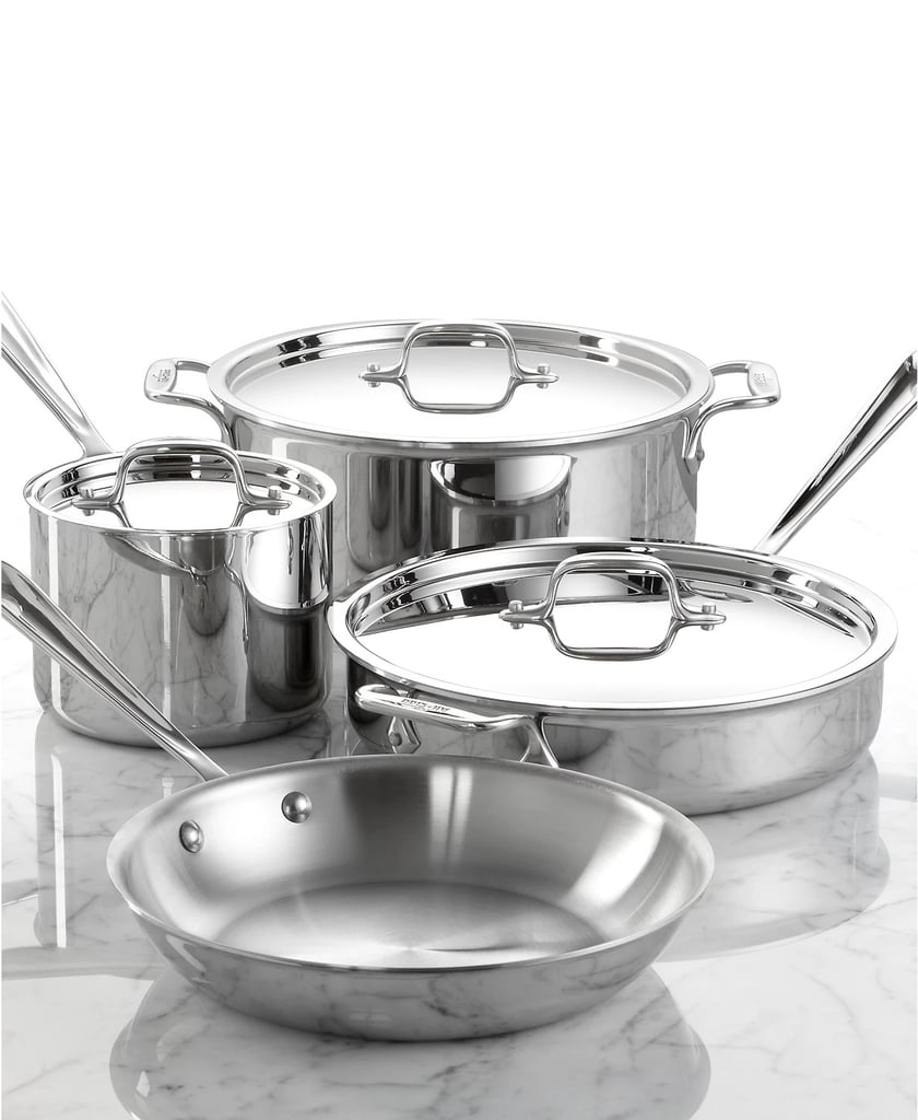 All-Clad Stainless Steel 7-Pc. Cookware Set