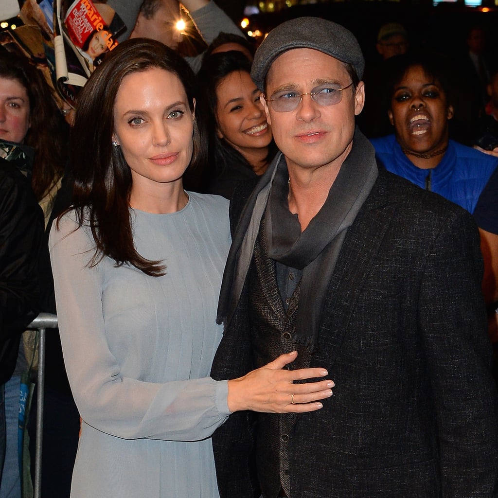Angelina Jolie and Brad Pitt at By the Sea Screening in NYC