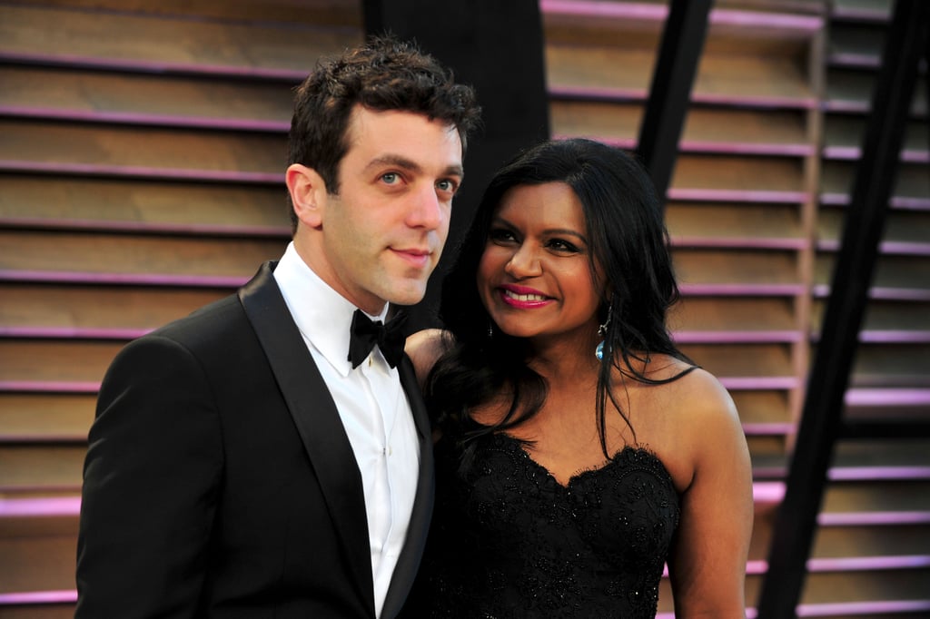 Mindy talking about their breakup on The Howard Stern Show: "He's a good friend of mine, yeah. He's my best friend. He broke up with me. It was years and years ago that that breakup happened. I was so sad, not angry, sad. That was the hottest I ever looked 'cause I stopped eating."
Mindy on what they have together: "We're soup snakes. B.J. and I are soup snakes."
Mindy on being friends with B.J.: "It's the kind of friendship you have when you are embedded with someone, that you can only get by putting in that insane amount of time with people."