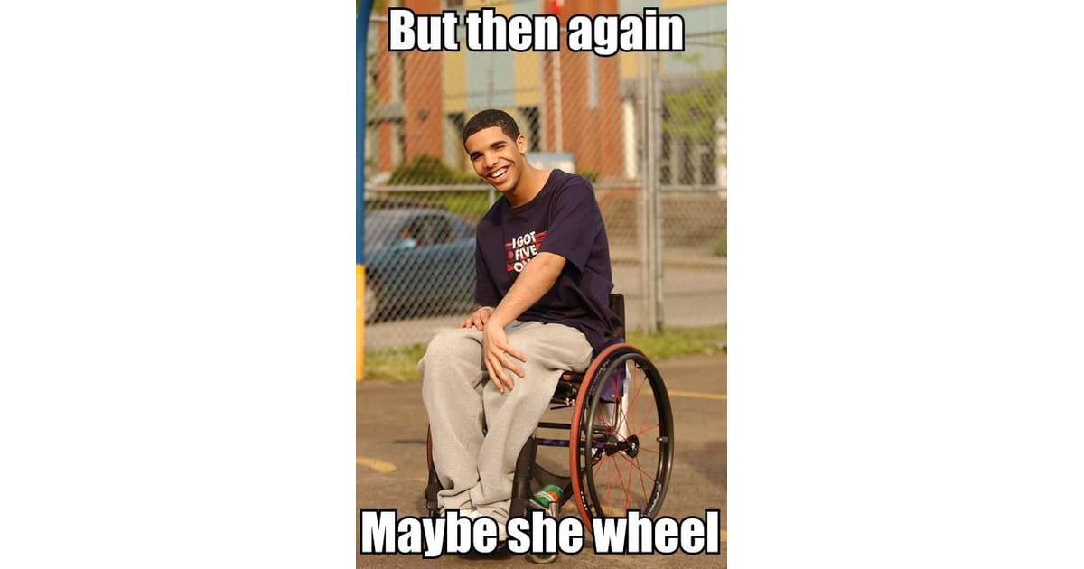 Drake S Degrassi Character Wheelchair Jimmy Hilarious Drake