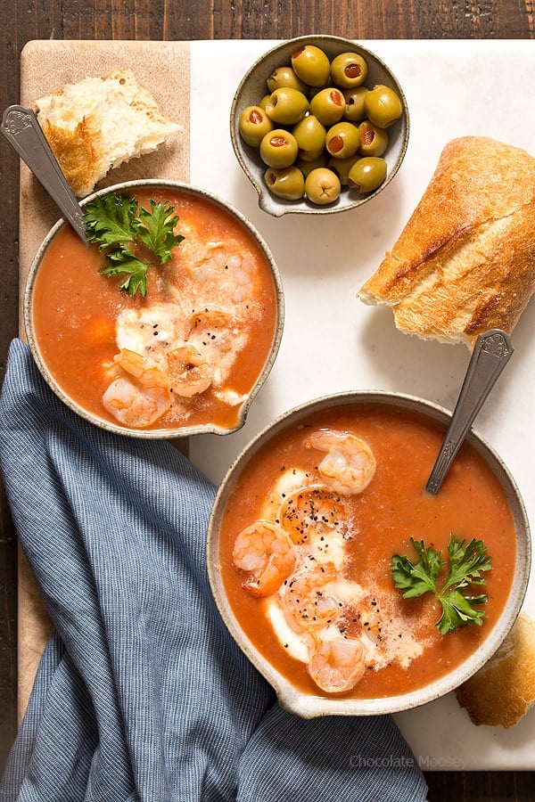 Bloody Mary Tomato Soup