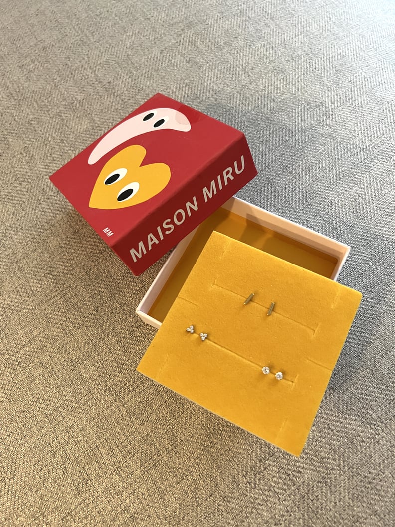 Review: Maison Miru Tiny Crystal Stud Earrings