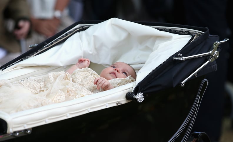 This Sweet Look at Charlotte in Her Pram