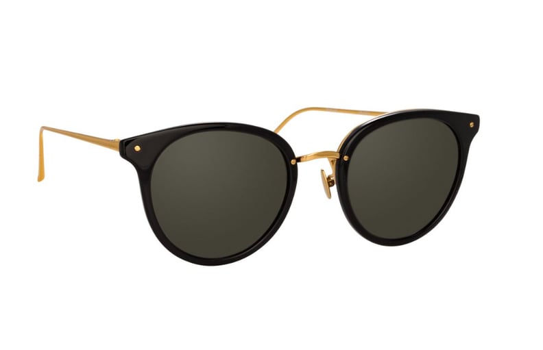 Linda Farrow Oval Sunglasses