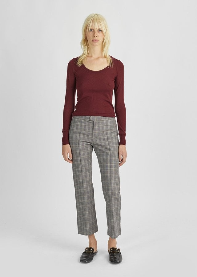 Etoile Isabel Marant Nerys Plaid Trouser