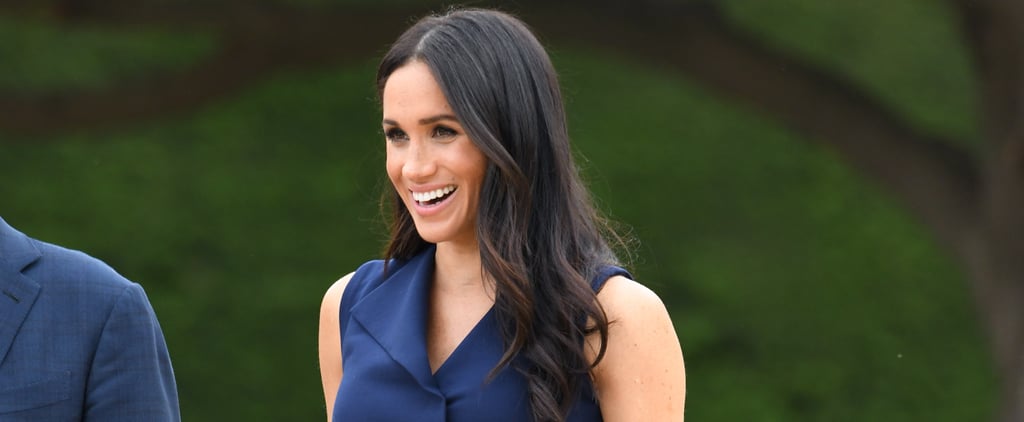Meghan Markle Wearing Blue During Her Pregnancy 2019