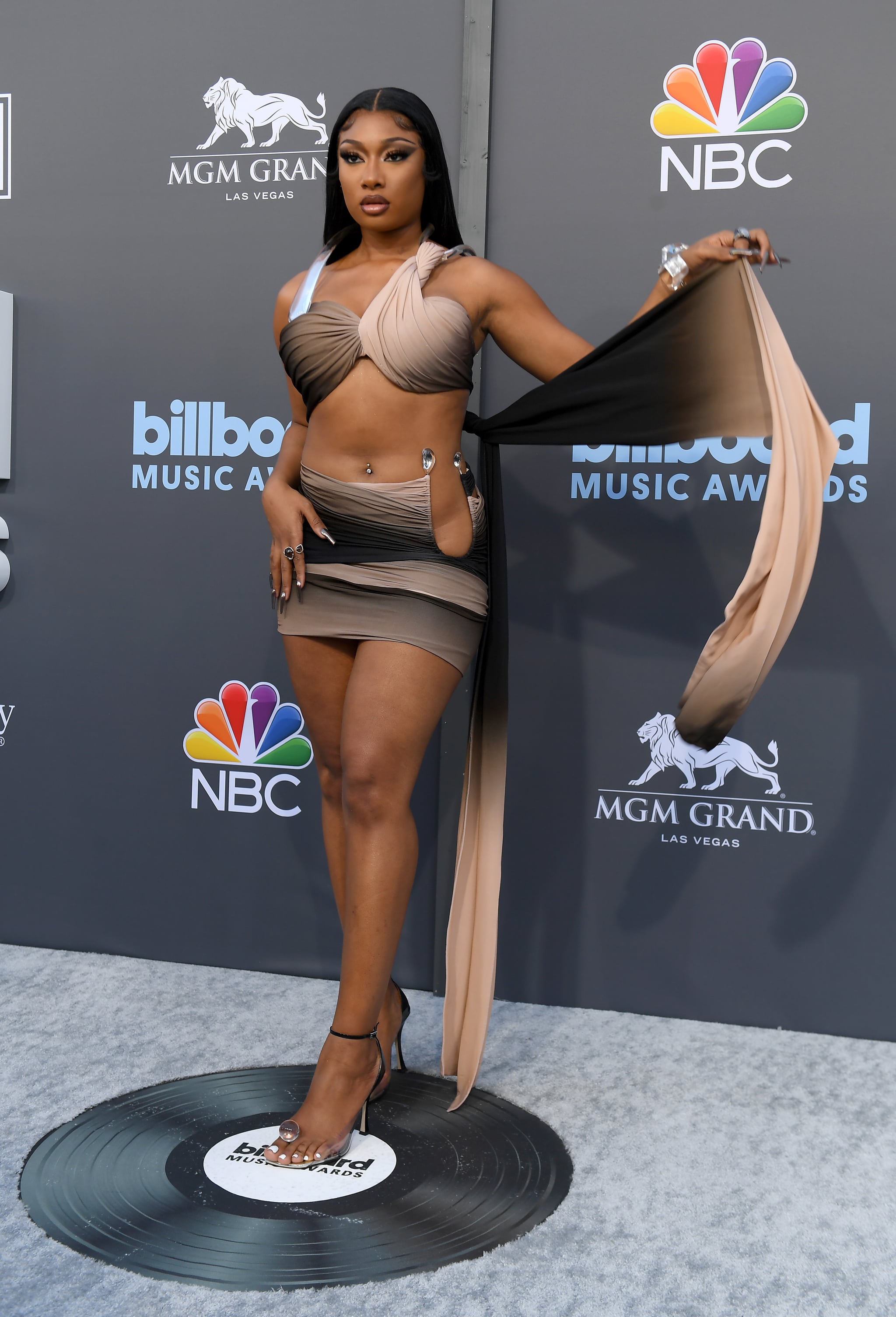 Megan Thee Stallion Wore a Futuristic Cutout Minidress to the 2022  Billboard Music Awards