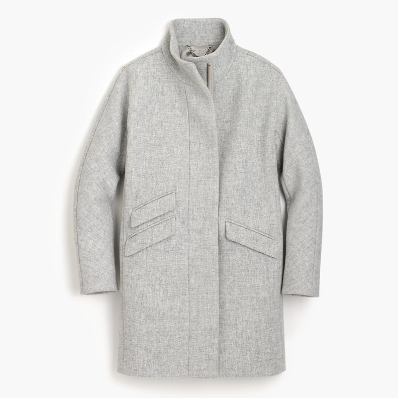 J.Crew Cocoon Coat in Italian Wool