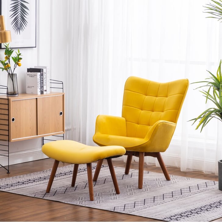Zena silky velvet armchair clearance