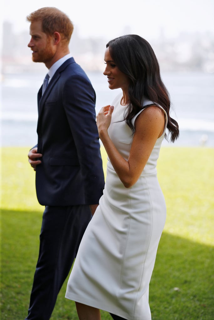 Meghan Markle and Prince Harry Receiving Baby Gift Video