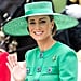 Kate Middleton rinde homenaje a la princesa Diana con su estilo Regal Trooping the Colour