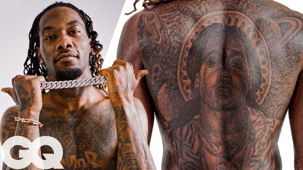 Offset's Back Tattoo