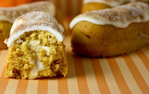 Pumpkin Twinkies With Cream Cheese Marshmallow Filling