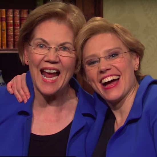 SNL's Ingraham Angle Cold Open With Elizabeth Warren | Video