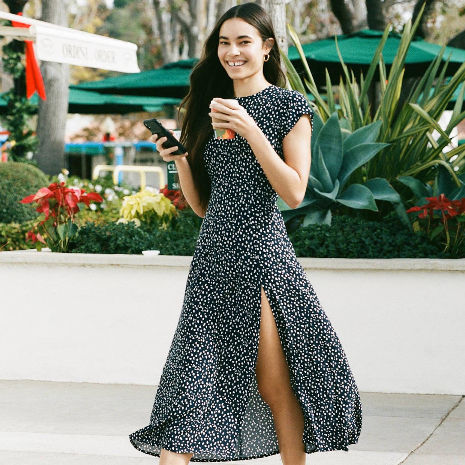 urban outfitters midi dress.