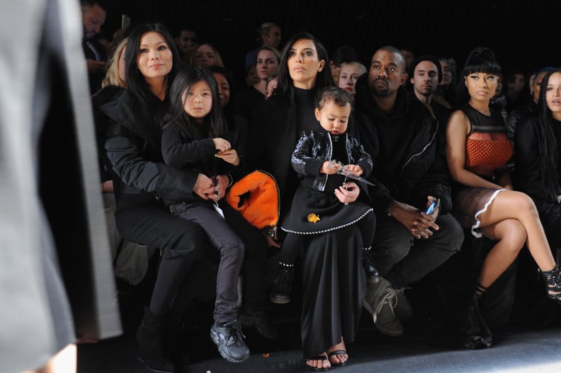 North West Wearing Alexander Wang