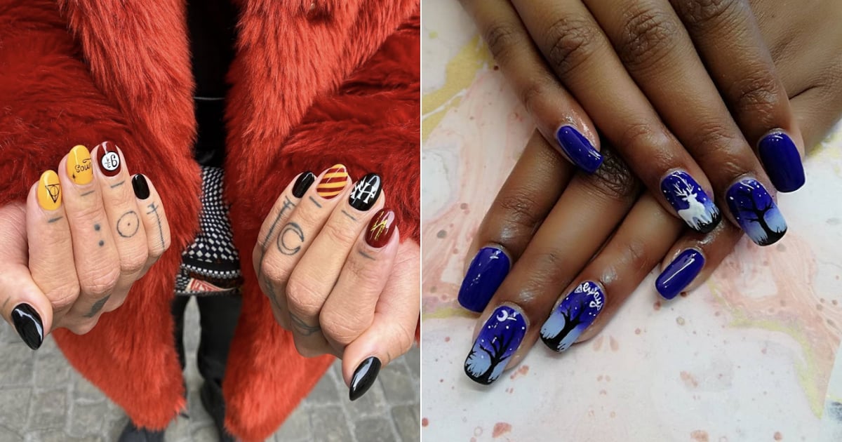 Harry Potter: 10 Most Incredible Gryffindor Nail Art Designs