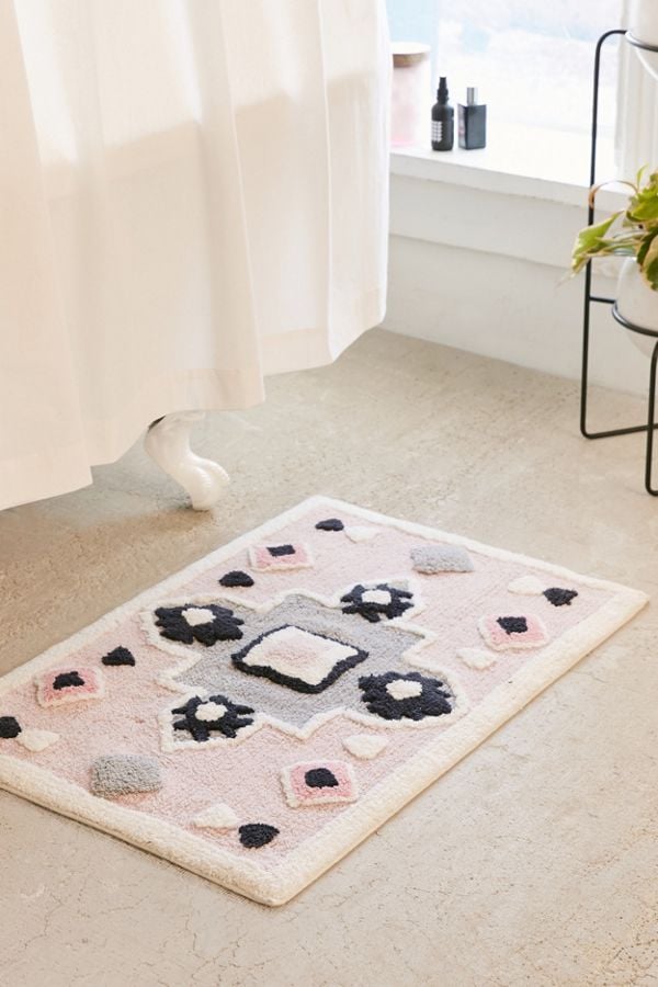 Geo Bath Mat Cute Bath Mats From Urban Outfitters POPSUGAR Home UK