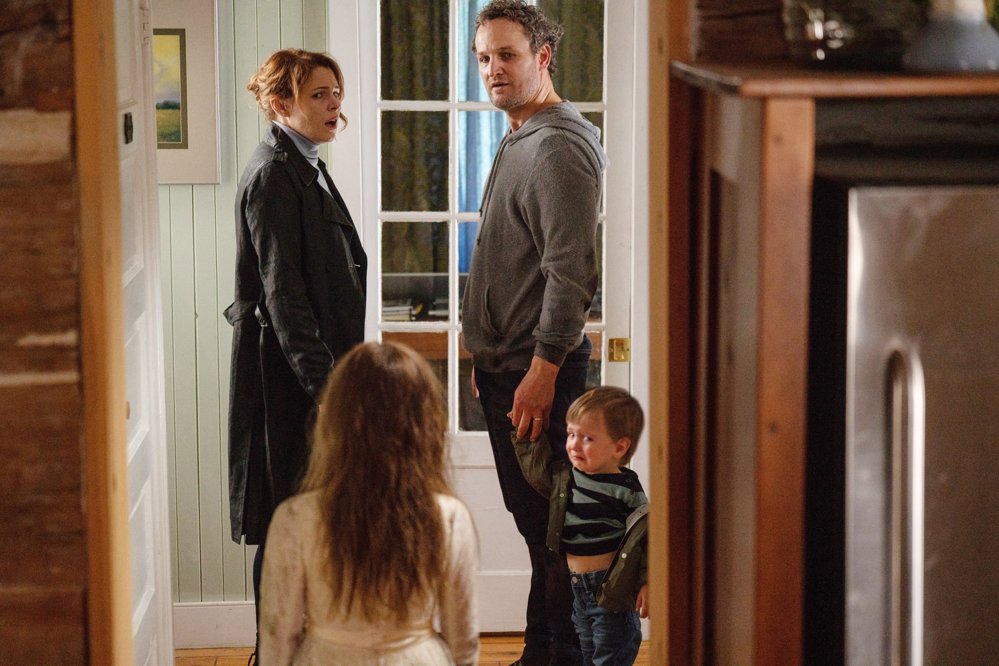 PET SEMATARY, clockwise from top left: Amy Seimetz, Jason Clarke, Hugo Lavoie, Jete Laurence, 2019. ph: Kerry Hayes /  Paramount / courtesy Everett Collection