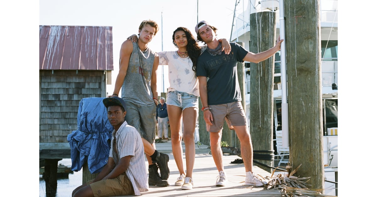 Kiara's TieDye Shirt and LaceUp Shorts on Outer Banks Outer Banks Shop Kiara's Best Outfits