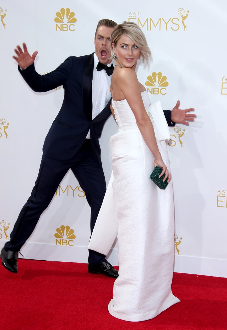When Derek Photobombed Julianne at the Emmys