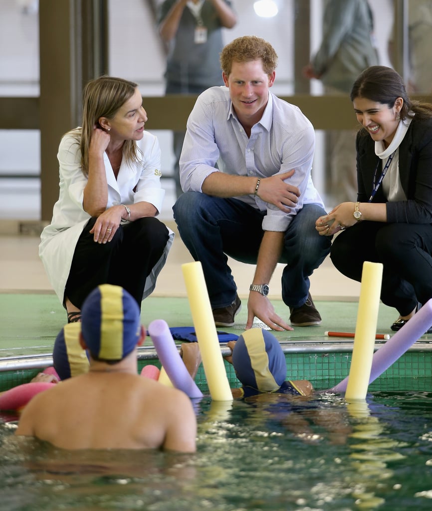 Prince Harry at the World Cup in Brazil