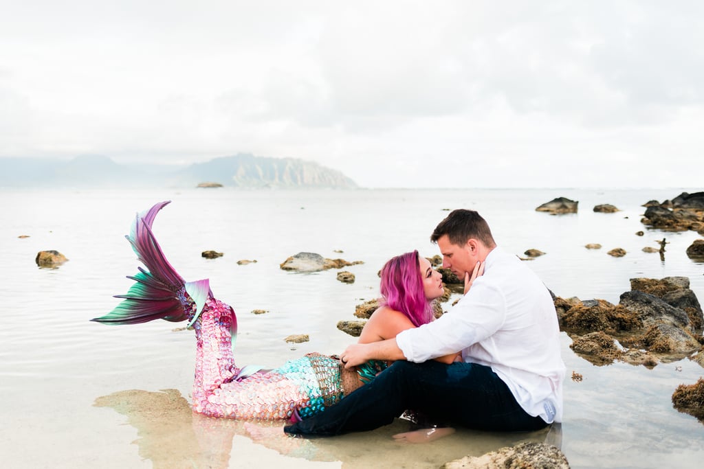 A Couple's Sexy Mermaid-Themed Photo Shoot