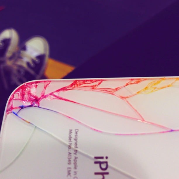 We have to admit, the colors of a transformed iPhone are pretty fun as seen in Instagrammer jaykaybee123's photo.