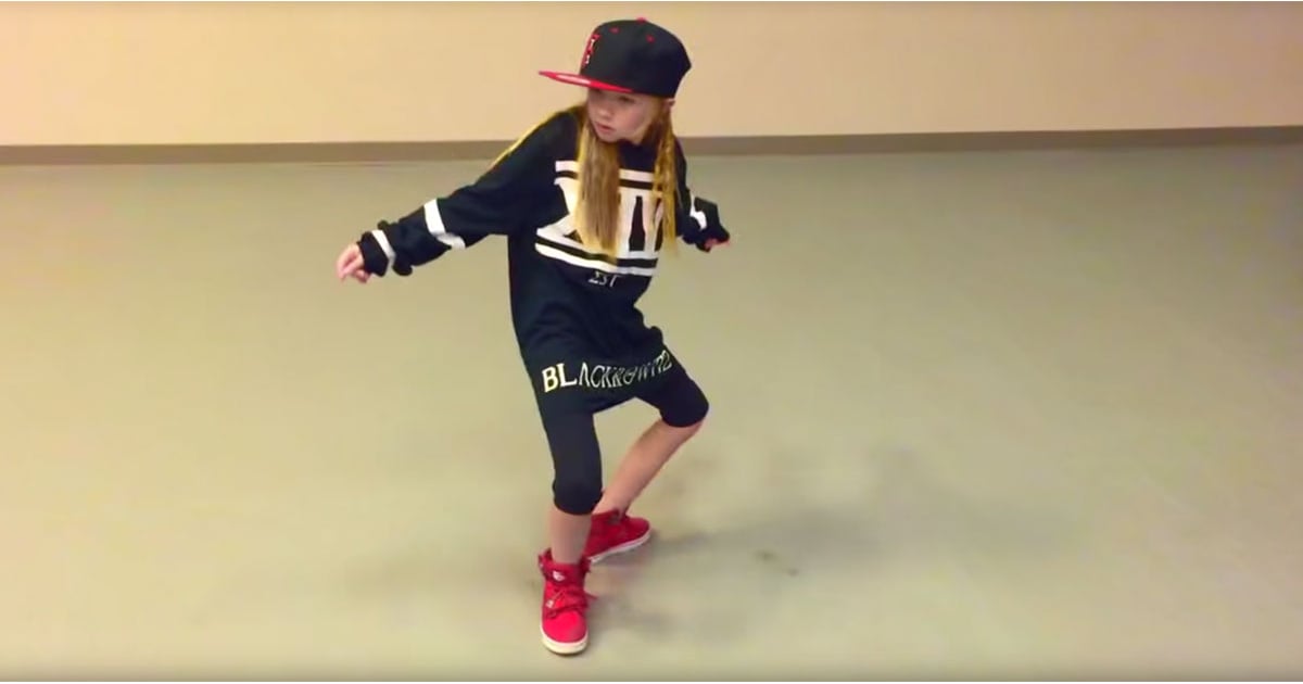 10-Year-Old Girl Dances to "Truffle Butter" | POPSUGAR Celebrity