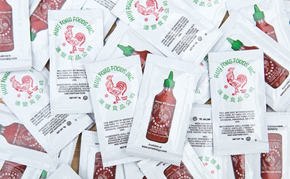 Sriracha Hot Sauce Packets