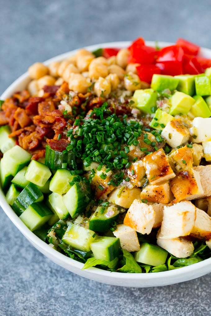 Chopped Salad With Chicken