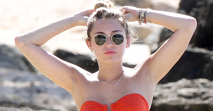 Miley Cyrus Bikini Pictures Popsugar Celebrity 