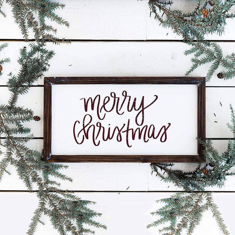 Sweet Water Merry Christmas Wood Sign