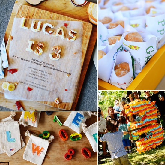 A DIY Numbers-and-Letters-Themed Birthday Party