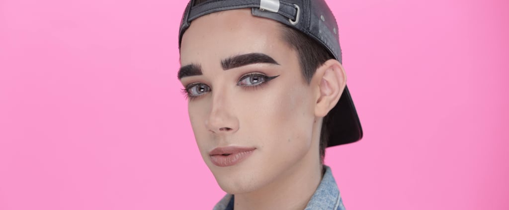 James Charles Makeup Transformation as CoverGirl