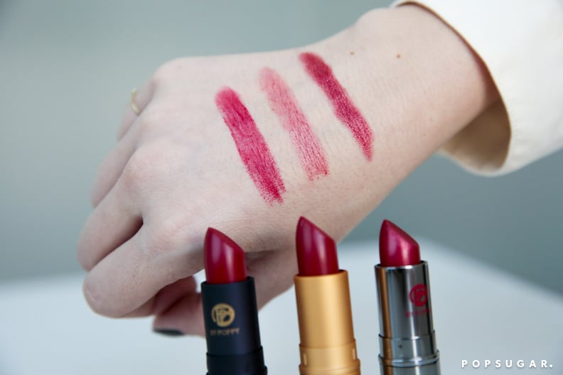 The finish of your lipstick makes a huge difference.