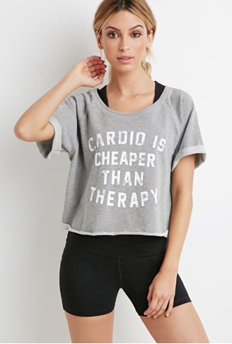 Cardio is cheaper than therapy ($15)